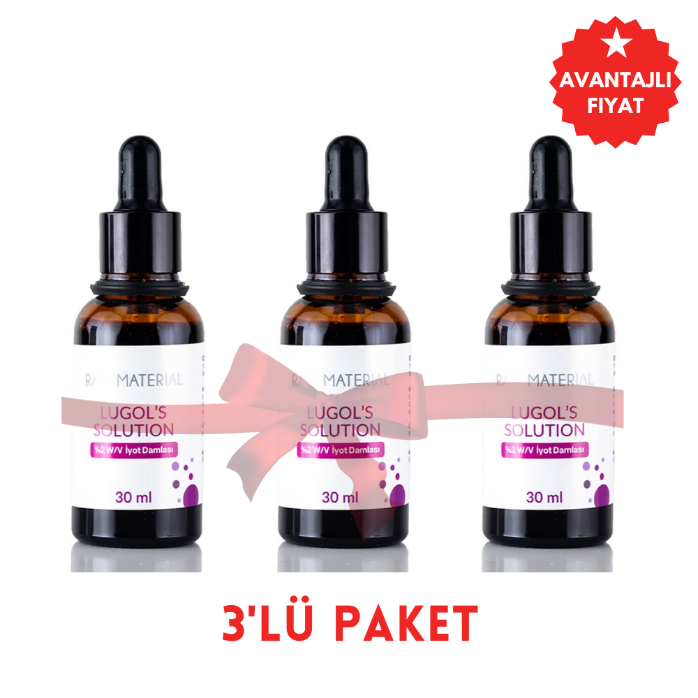 Lugol's Solution İyot %5 Damla 20 ml