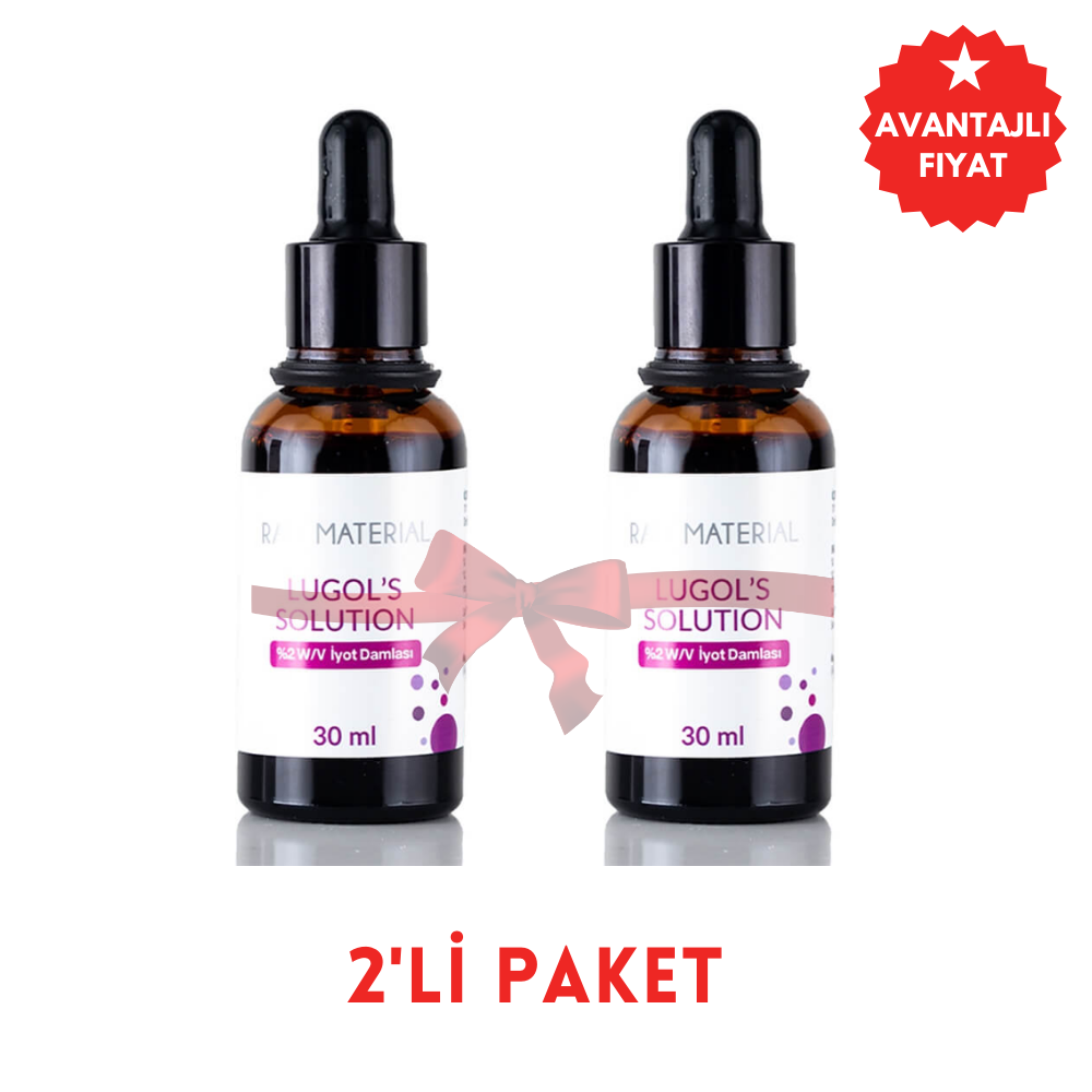 Lugol's Solution İyot %5 Damla 20 ml