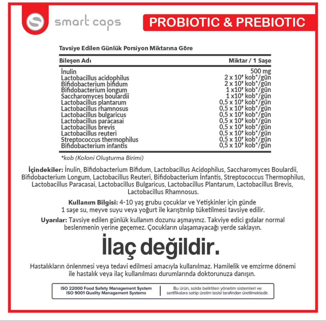 Probıotıc (30 şase)