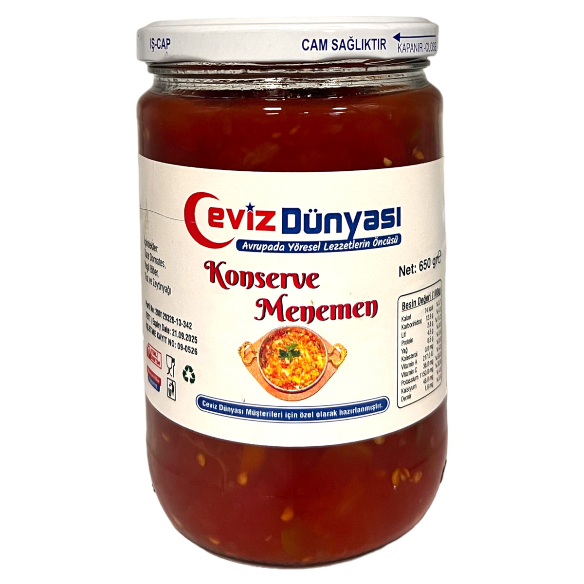 Konserve menemen