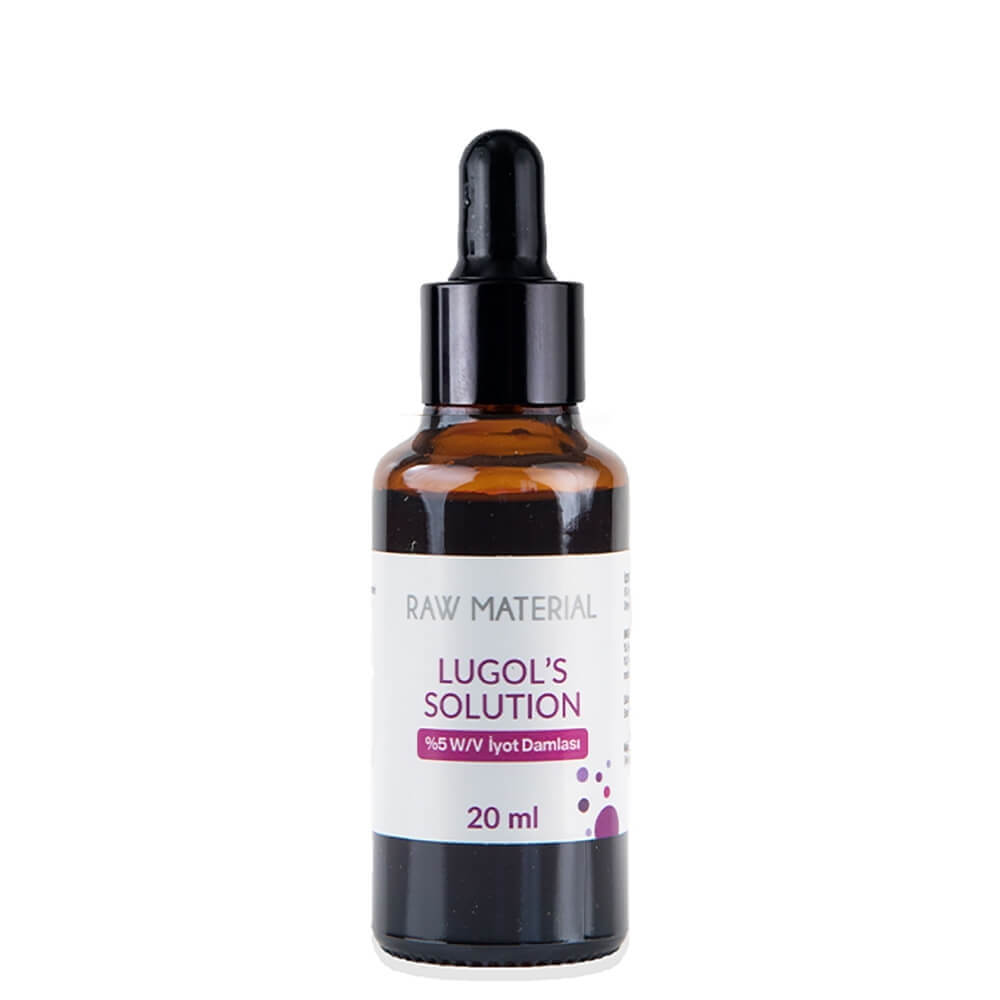 Lugol's Solution İyot %5 Damla 20 ml