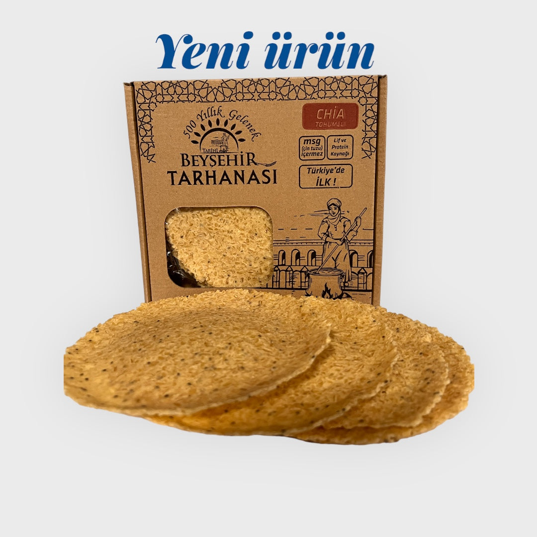 Beyşehir Tarhana mit Chiasamen